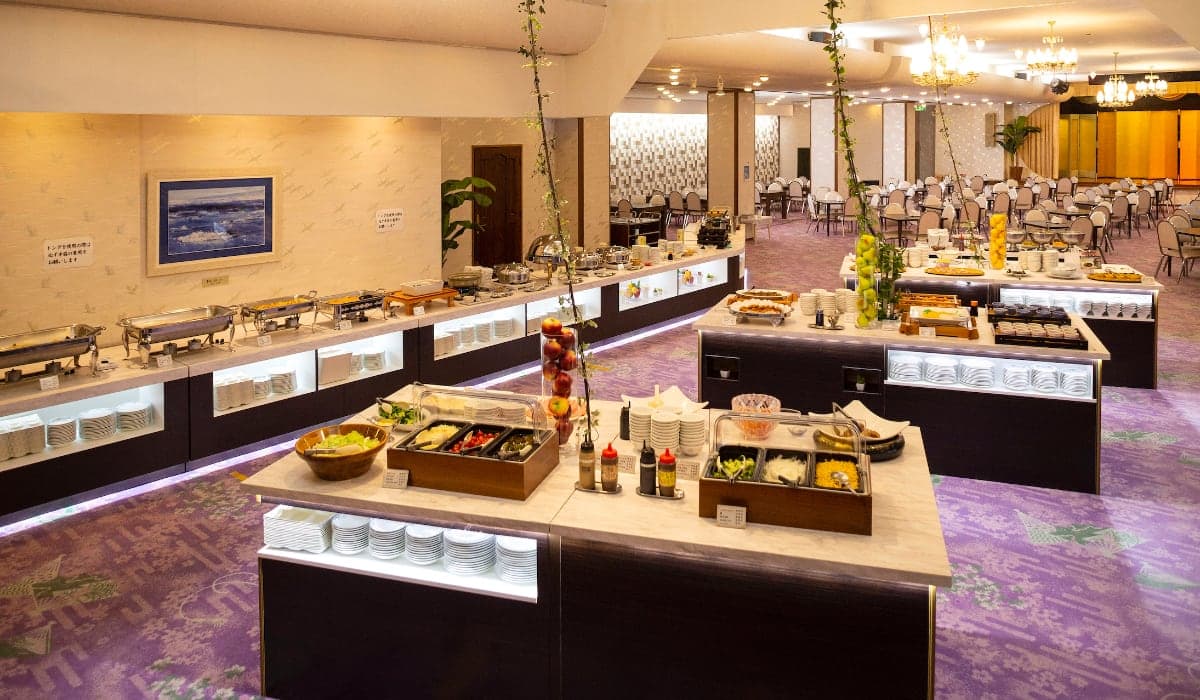 朝食会場 オーロラ